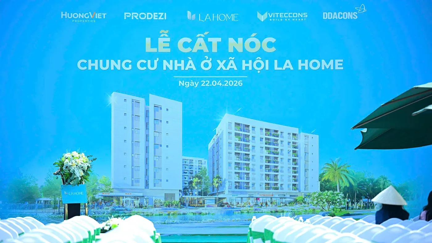 Lễ cất nóc 22/04/2026
